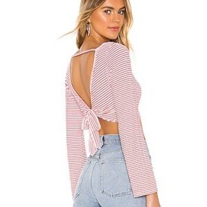 SUPERDOWN Bethany Tie Back Top